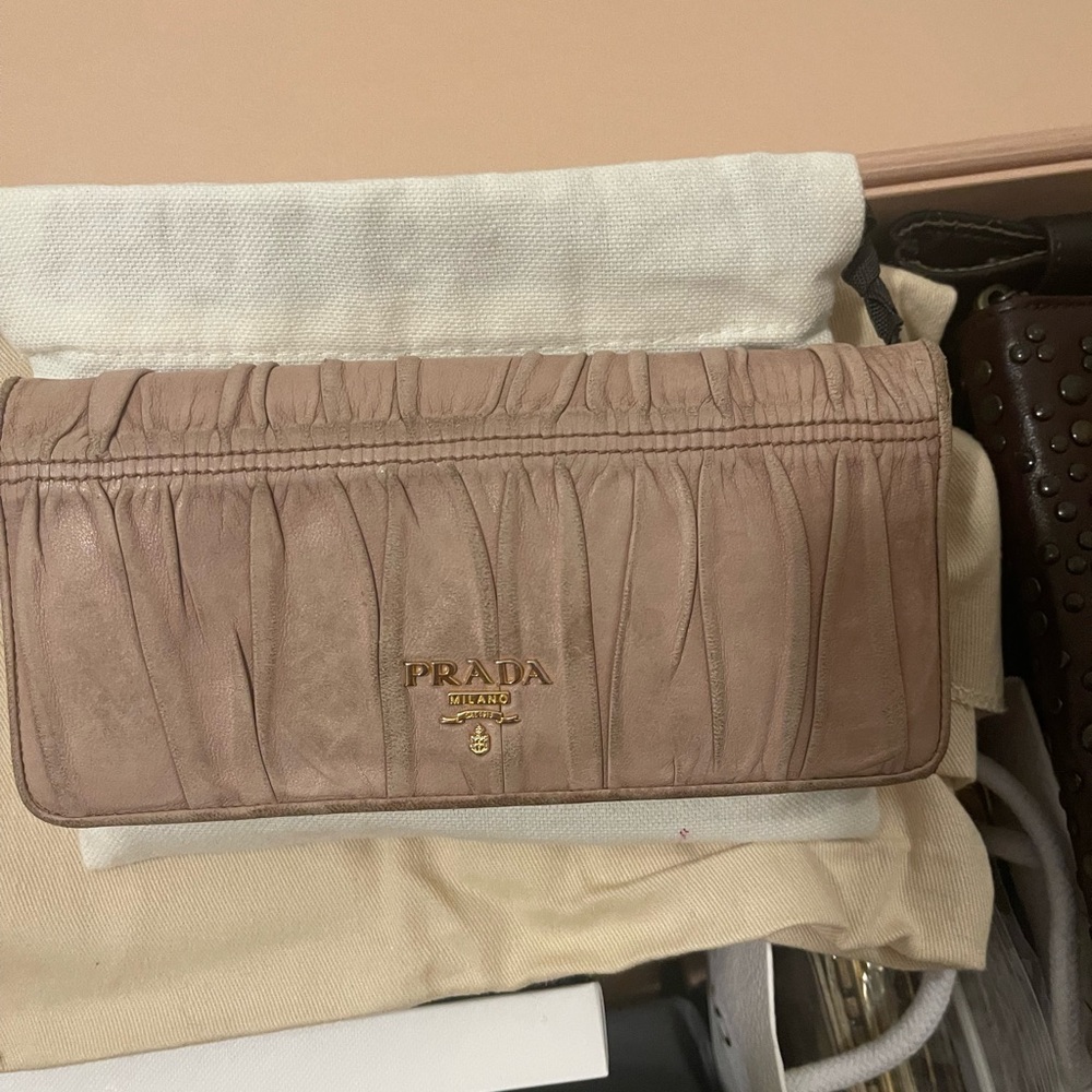 Prada Blush Wallet Luxurious Design